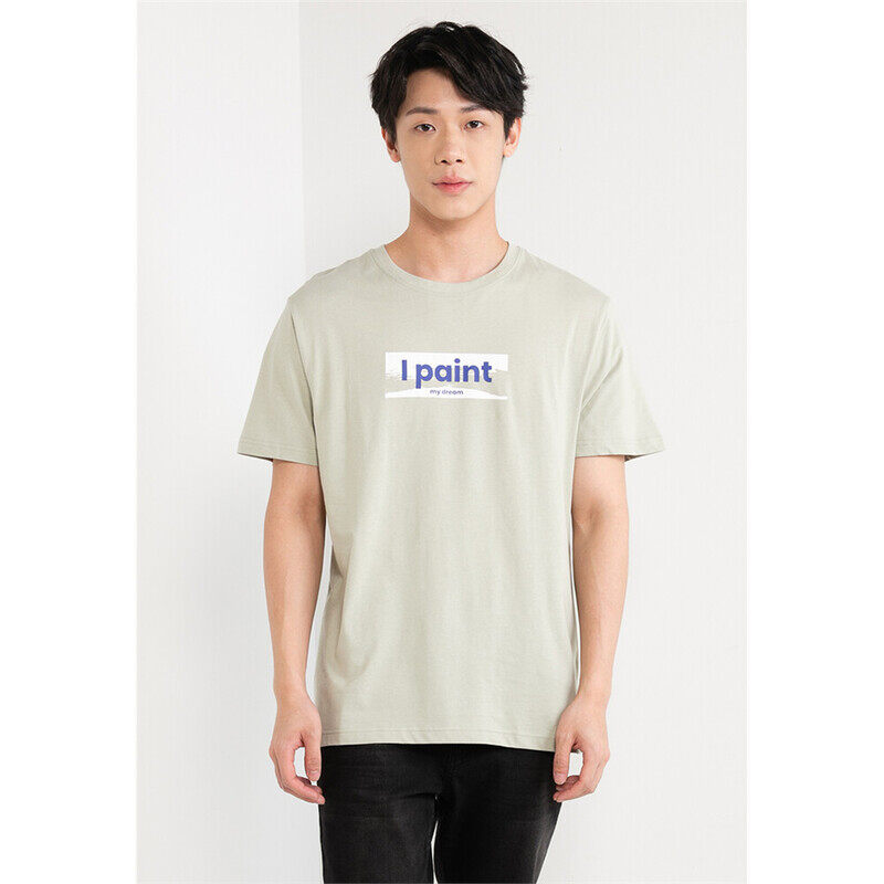 

Giordano Men's Message Print Tee