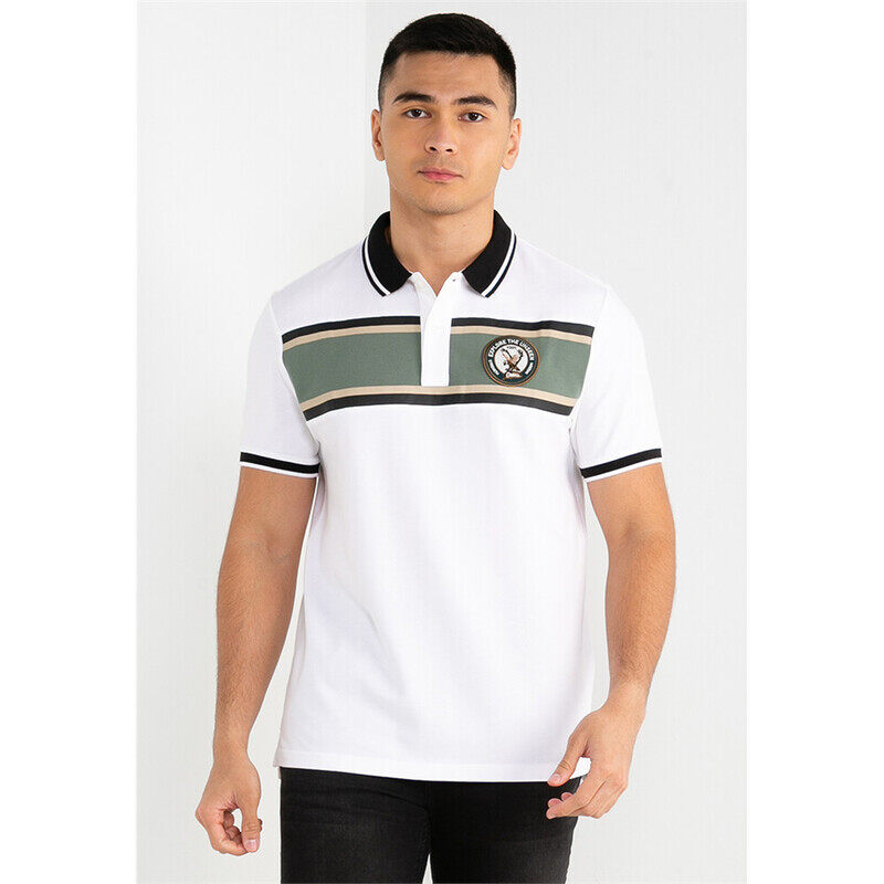 

Giordano Men's Bold Embroidery Polo