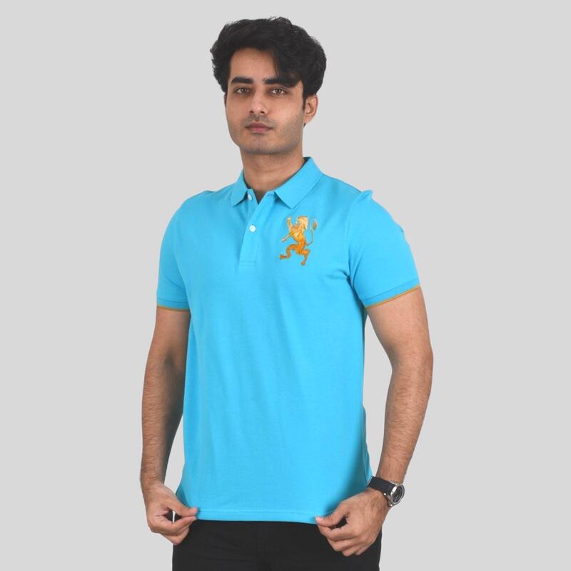 

Giordano Men's 3D Bold Lion Polo