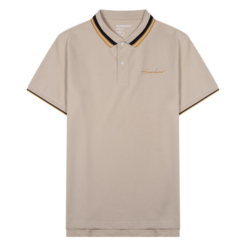 

Giordano Men's Short Sleeve Cotton Lycra Polo