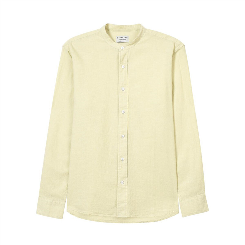 

Giordano Men's Linen Shirt