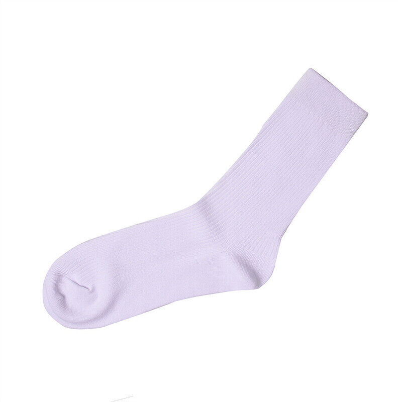 

Giordano Solid Crew Longer Socks, 2 Pairs, Large, White