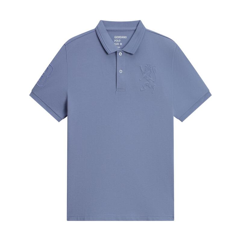 

Giordano Men's 3D Bold Lion Polo