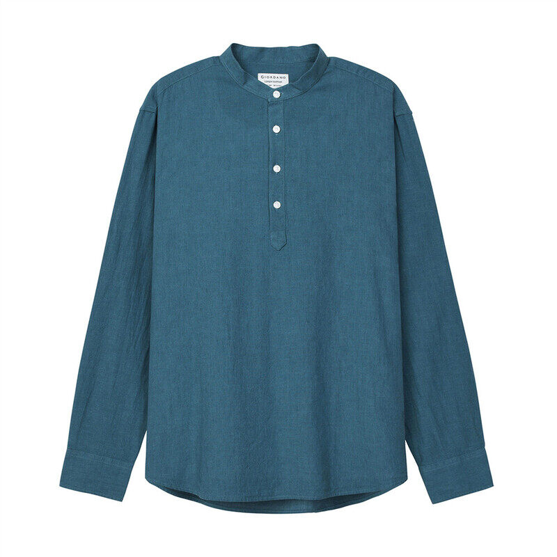 

Giordano Men's Linen Shirt