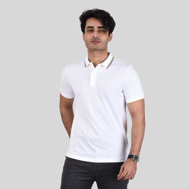 

Giordano Men's Solid Cotton Polo