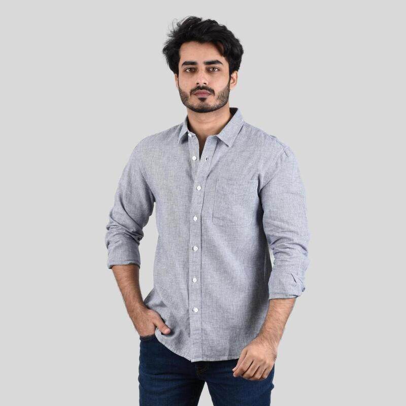 

Giordano Men's Linen Cotton Shirt