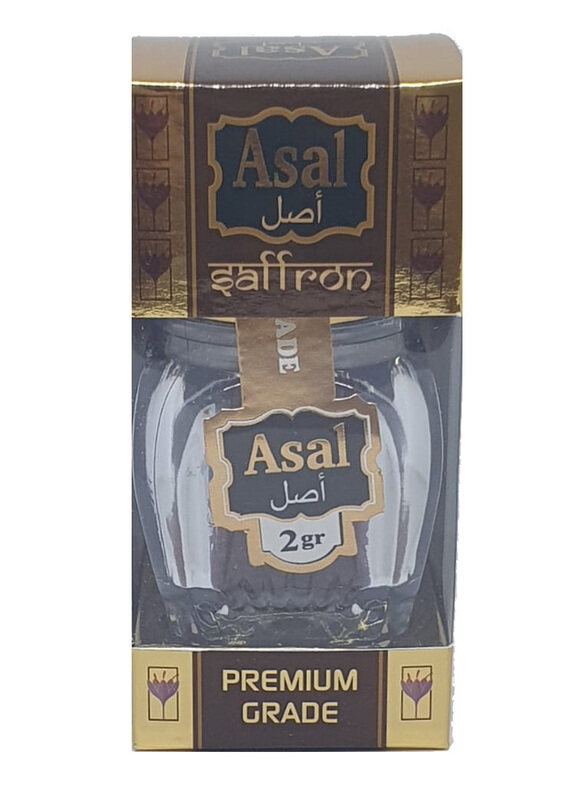 

Asal Persian Cut Filament Saffron Bottle, 2 grams