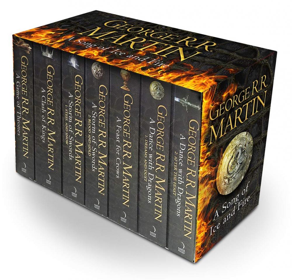 A Game of Thrones: The Story Continues: The Complete Box Set of All 7 Books, Paperback Book, By: George R. R. Martin