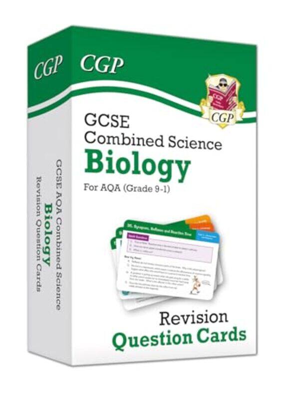 

GCSE Combined Science Biology AQA Revision Question Cards by Stephen WestonPeter Chatham-Hardcover