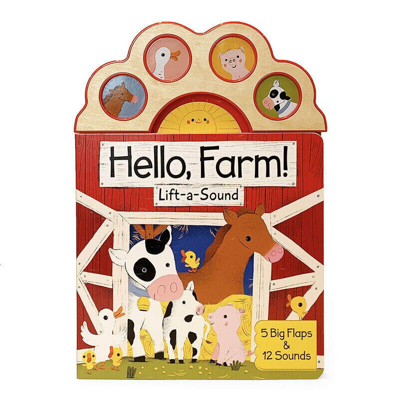 

Hello Farm!, Board Book, By: Carmen Crowe