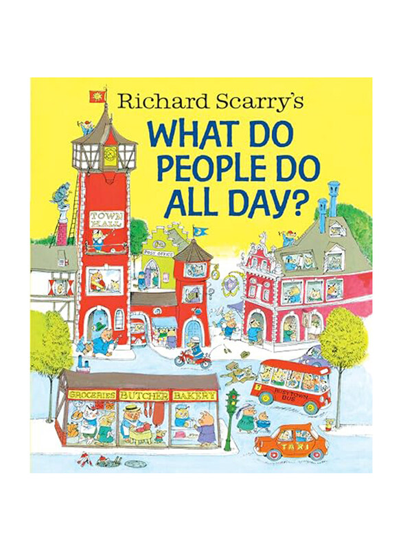 

What Do People Do All Day, Hardcover Book, By: Richard Scarry