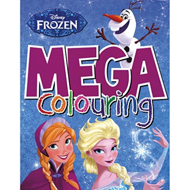 

DISNEY FROZEN MEGA COLOURING, Hardcover Book, By: DISNEY