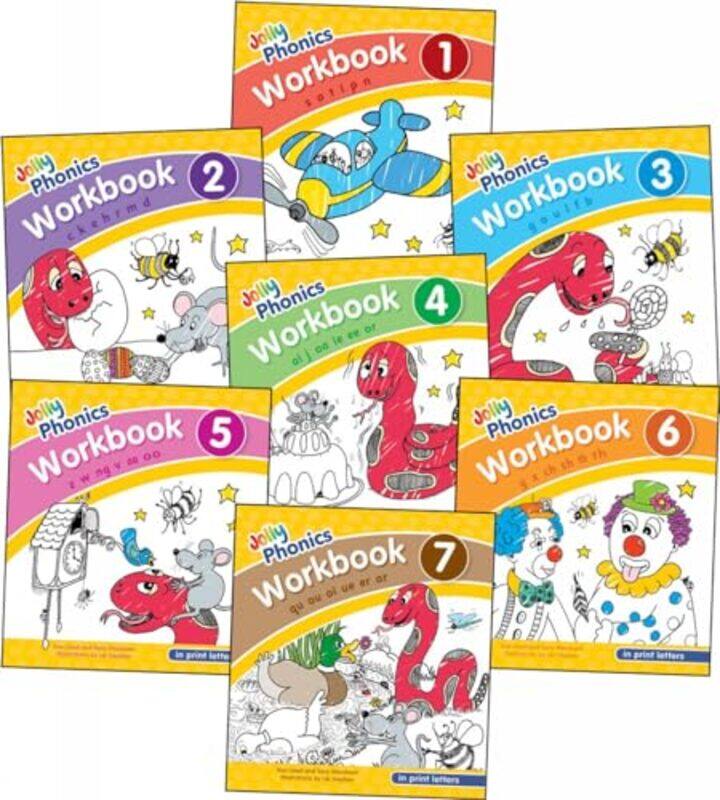 

Jolly Phonics Workbooks 17 by Christopher Kenworthy-Paperback