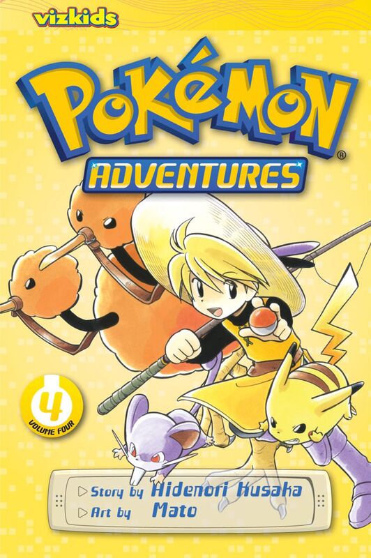 Pokemon Adventures (Red and Blue), Vol. 4, Paperback Book, By: Hidenori Kusaka - Mato
