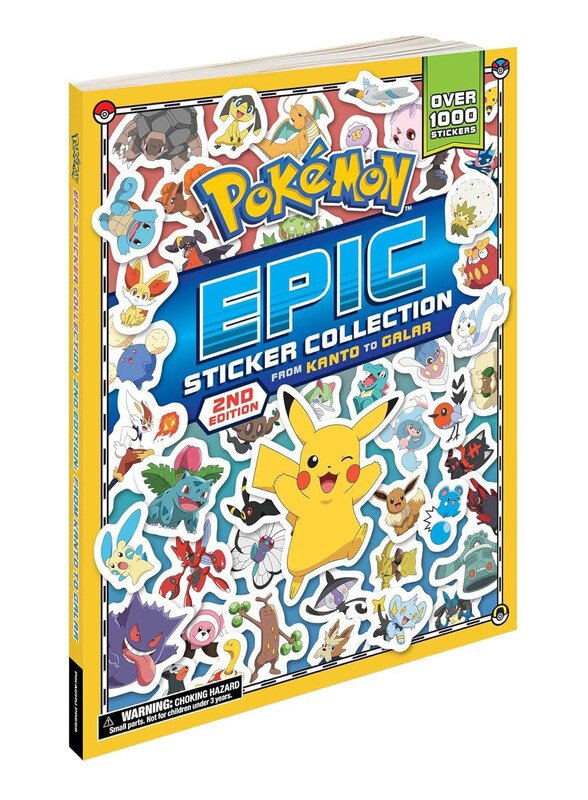 

Pokemon Epic Sticker Collection 2nd Edition, Paperback Book, By: Pikachu