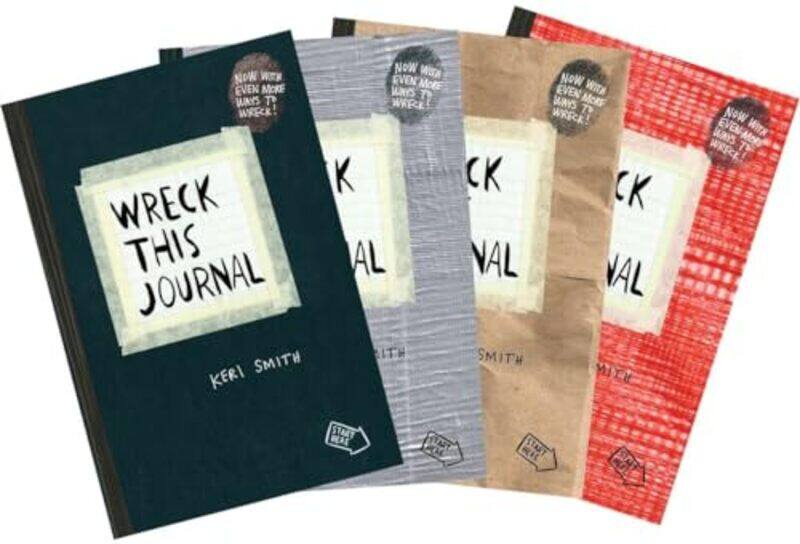 

Wreck This Journal Bundle Set by Keri Smith-Paperback