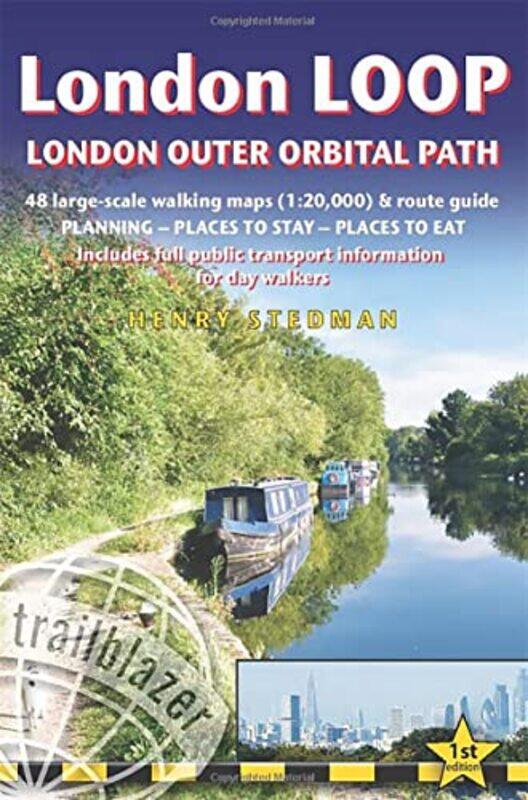 

London LOOP Trailblazer Walking Guide by Henry Stedman-Paperback