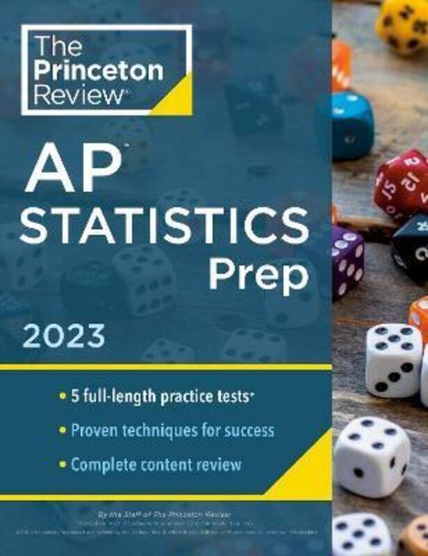 

Princeton Review AP Statistics Prep, 2023: 5 Practice Tests + Complete Content Review + Strategies &.paperback,By :Princeton Review