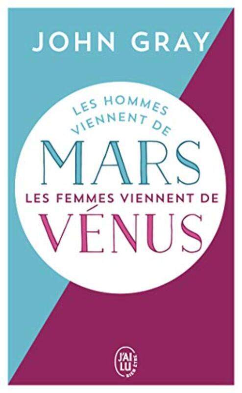 

Les hommes viennent de Mars, les femmes viennent de Venus, Paperback Book, By: John Gray