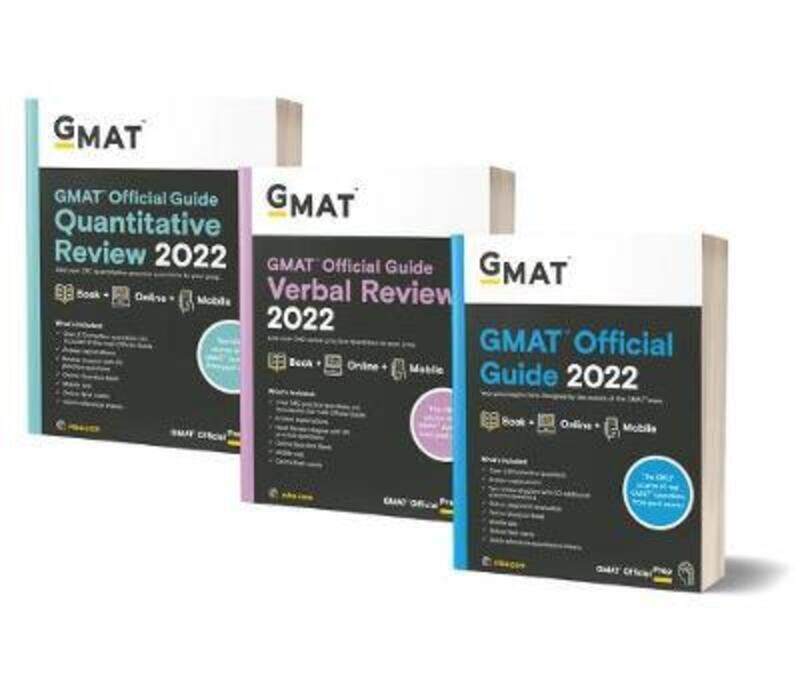 

GMAT Official Guide 2022 Bundle: Books + Online Question Bank, Paperback Book, By: GMAC