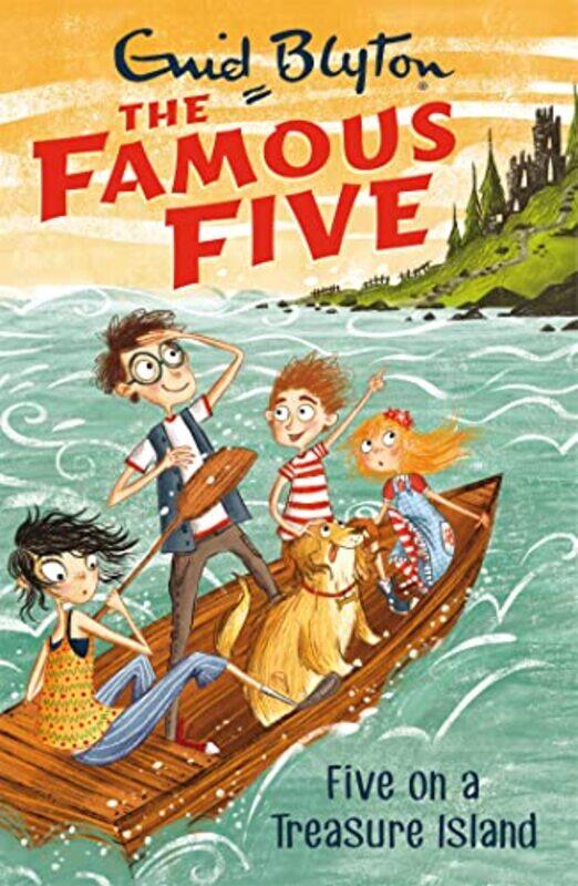 

Famous Five Five On A Treasure Island by Enid Blyton-Paperback