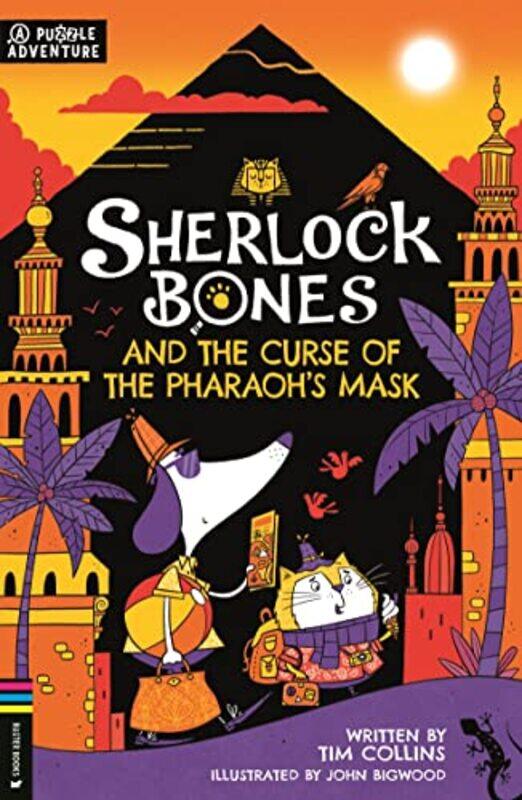 

Sherlock Bones and the Curse of the Pharaohs Mask by Frank Herbert-Paperback