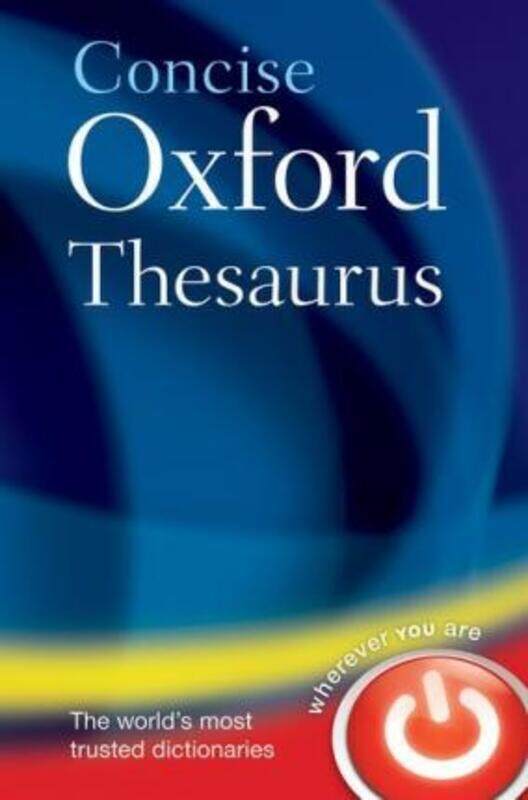 

Concise Oxford Thesaurus.Hardcover,By :Oxford