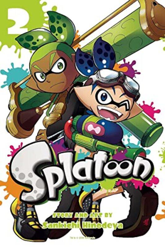 

Splatoon Vol 2 by Sankichi Hinodeya-Paperback