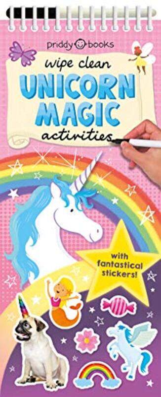 

Wipe Clean Activities Unicorn Magic by Priddy, Roger..Paperback