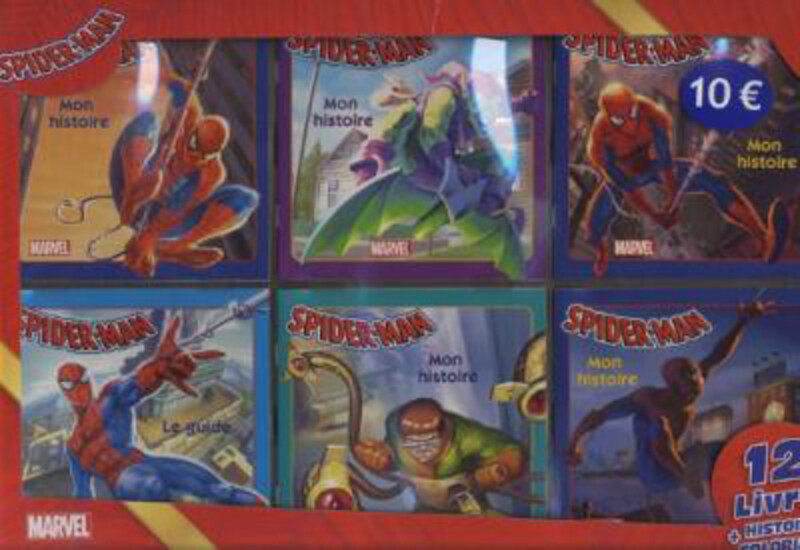 

Coffret De 6 Livres D'Histoires Spiderman (+ 6 Coloriages), Hardcover Book, By: Collective