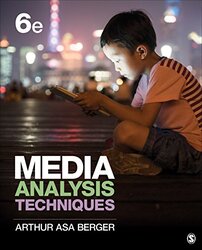 Media Analysis Techniques by Arthur A, Berger-Paperback