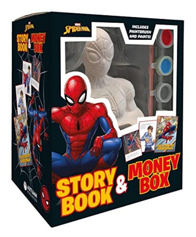 

Marvel Spiderman Story Book & Money Box by Autumn Publishing Paperback