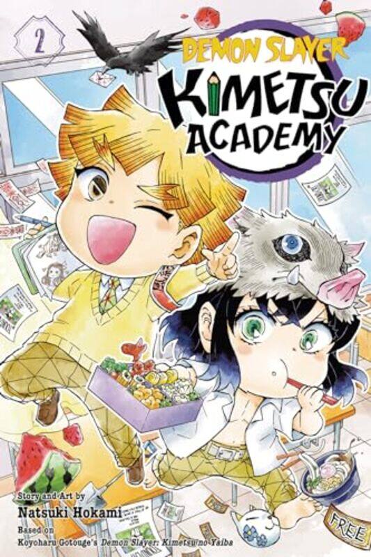 

Demon Slayer Kimetsu Academy Vol 2 by Natsuki Hokami-Paperback