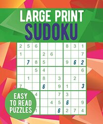 Large Print Sudoku Easy to Read Puzzles by Saunders, Eric Paperback