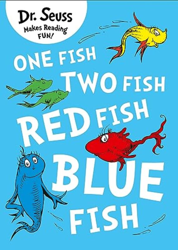 

One Fish Two Fish Red Fish Blue Fish by Dr Seuss-Paperback