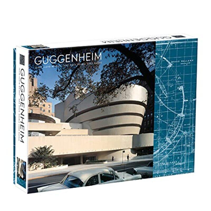

Guggenheim Double Sided 500 Piece Puzzle By Lloyd Wright Frank - Hardcover