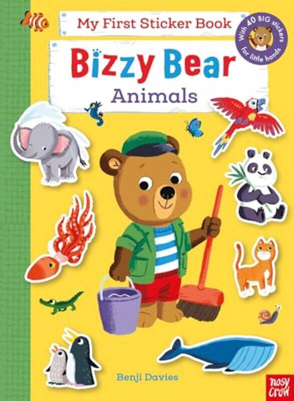 

Bizzy Bear My First Sticker Book Animals by Benji Davies-Paperback