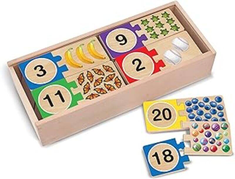 

Number Puzzles By Melissa & Doug -Paperback