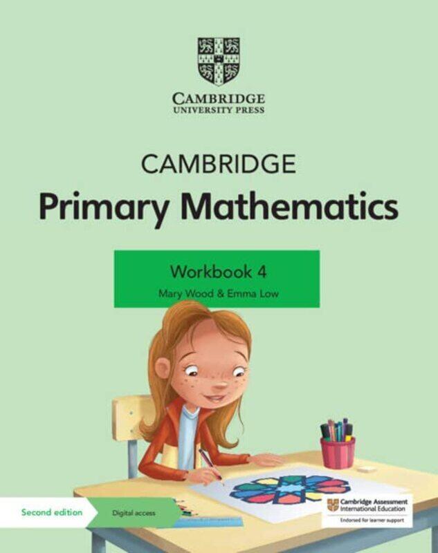 

Cambridge Primary Mathematics Workbook 4 with Digital Access (1 Year),Paperback by Mary Wood; Emma Low