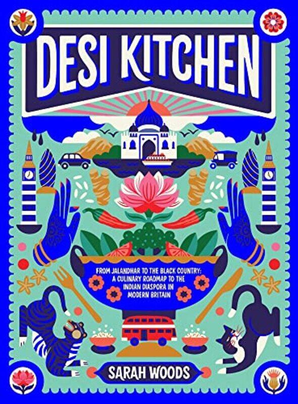 Desi Kitchen Hardcover by Woods, Sarah