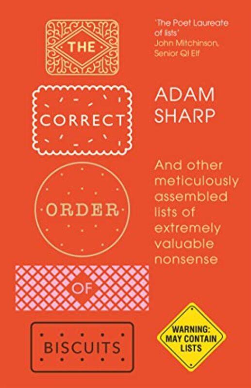 

The Correct Order Of Biscuits by Adam Sharp-Hardcover