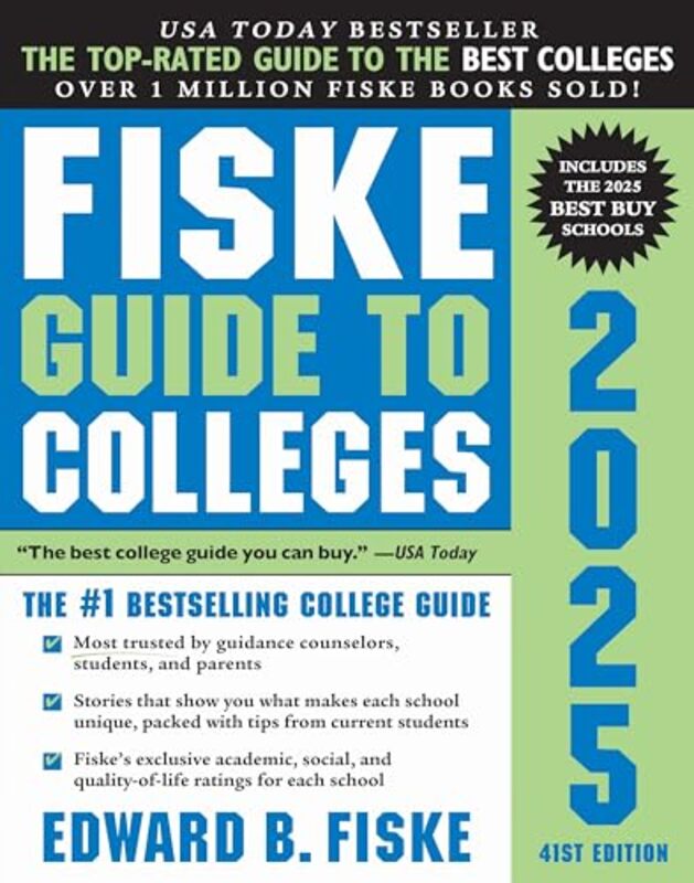 

Fiske Guide To Colleges 2025 By Edward B. Fiske Paperback