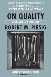 On Quality by Robert M PirsigWendy K. Pirsig -Paperback