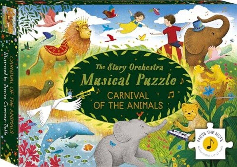 

Carnival Of The Animals Musical Puzzle By Courtney Tickle Jessica - Hardcover