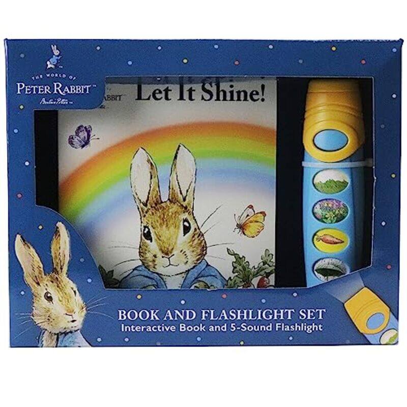 

World of Peter Rabbit Let it Shine Book and 5 Sound Flashlight Set by P I Kids-Hardcover