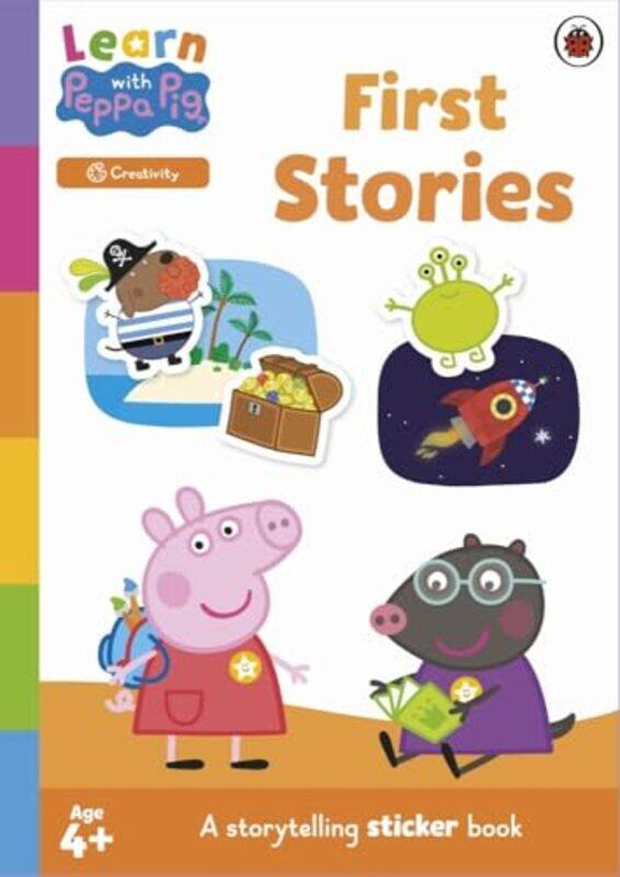 

Learn With Peppa First Stories Sticker Activity Book By Peppa Pig -Paperback