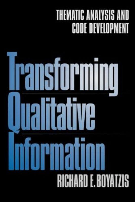 

Transforming Qualitative Information by Chris Hall-Paperback