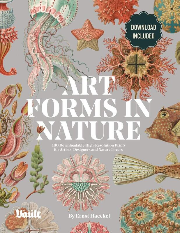 Art Forms in Nature by Ernst Haeckel: 100 Downloadable High-Resolution Prints for Artists, Designers