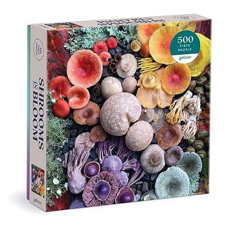 

Puz 500 Shrooms In Bloom By Galison, Heather Brooks Paperback