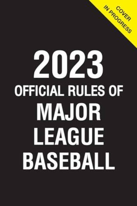 

2023 Official Rules of Major League Baseball -Paperback